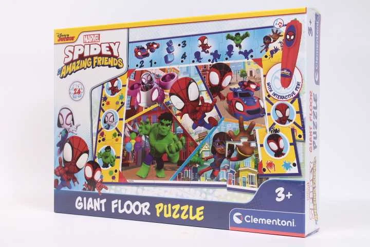 Dėlionė Clementoni Giant Spidey 16735, 24 dalys