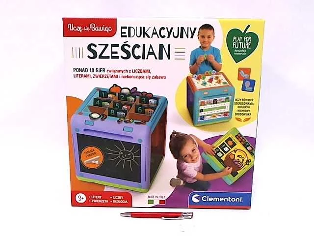 Edukacinis kubas Mokausi žaisdamas Clementoni 50695