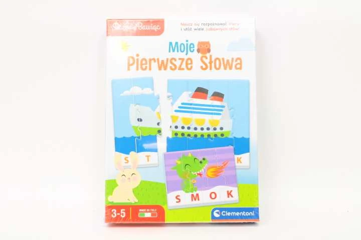 Edukacinis žaidimasMano pirmieji žodžiai, lenkų kalbos Clementoni 50770