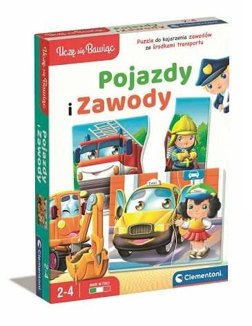 Dėlionė Edukacinis žaidimas „Transportas ir profesijos“ Clementoni 50765