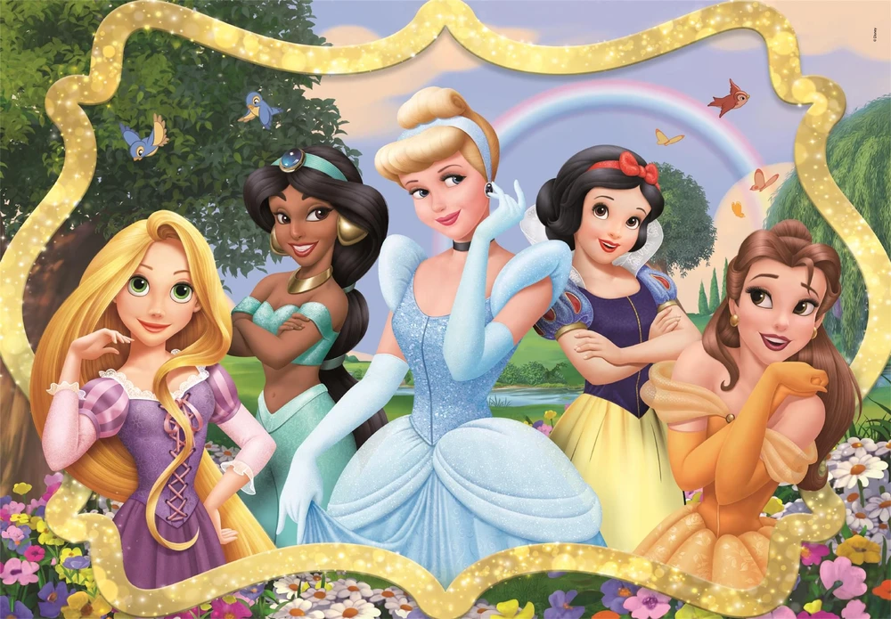 Clementoni Dėlionė 104 vnt. - Disney princesės aprašymas - Prekės nuotrauka