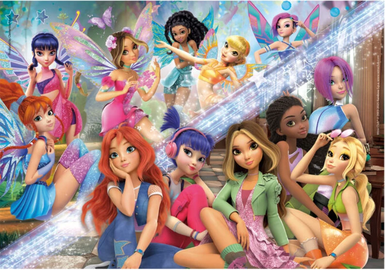 Clementoni Dėlionė 180 vnt. - Winx klubas