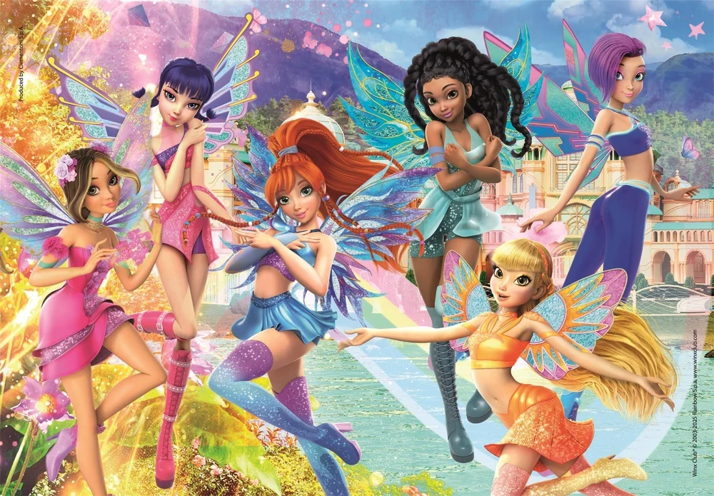Clementoni Dėlionė 300 vnt. - Winx klubas aprašymas - Prekės nuotrauka