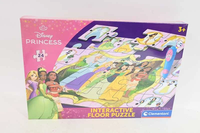 Dėlionė Clementoni Žaislai CLE DISNEY interakt.puzzle dywan Princesės 16685