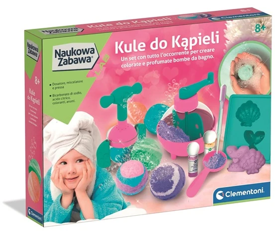 Vonios burbulų laboratorija lenkų kalba Clementoni 50397