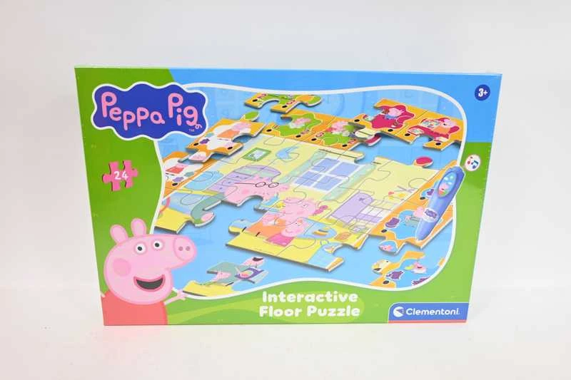 Dėlionė Clementoni Žaislai CLE winka Peppa interakt.puzzle dywan 16688