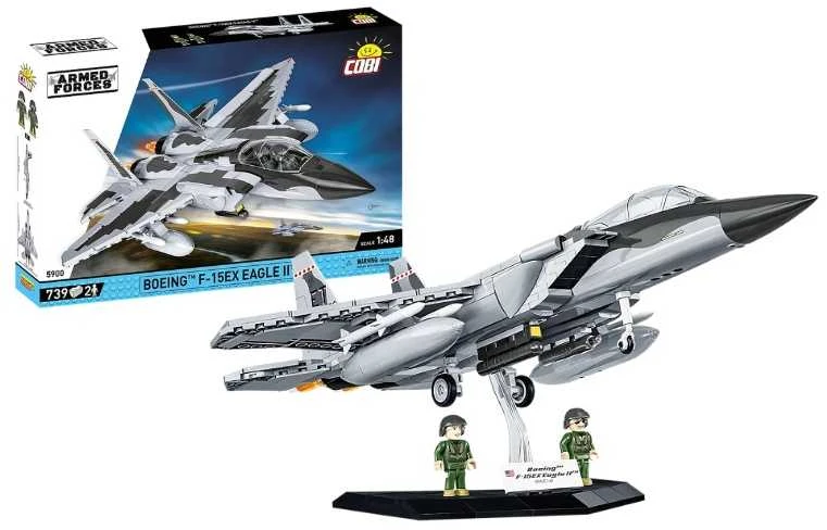 Cobi Laikrodis „Boeing F-15 Ex Eagle II“ blokuoja