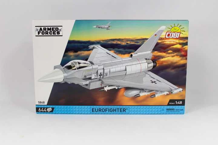 COBI Eurofighter Typhoon konstruktorius, 1:48, 644 det., 8+, Nr. 5848