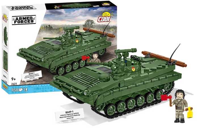 Cobi Klocki BMP-1 blokuoja 758 blokus