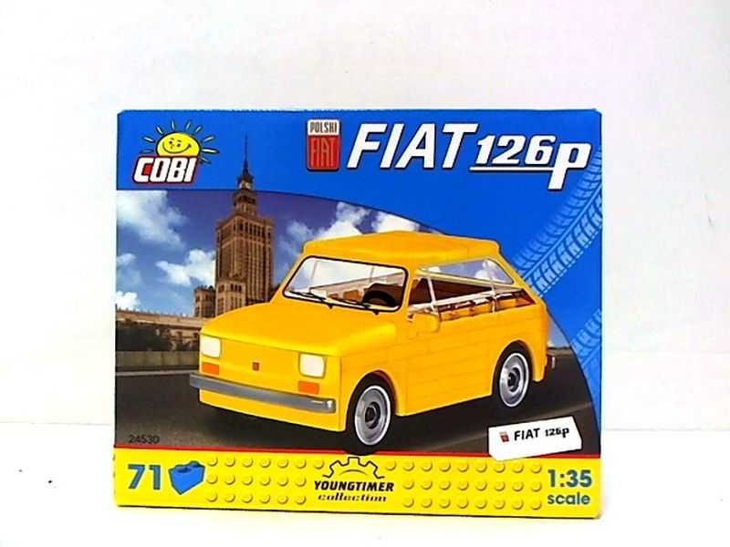 Cobi Klocki 71 detalės lenkiški „Fiat 126p“ konstruktoriai