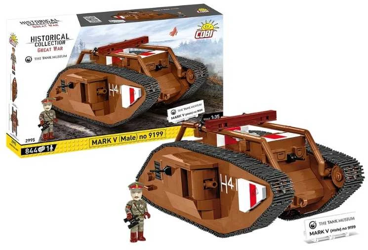COBI Mark V „Male“ tanko konstruktorius, 1:35, 844 detalės