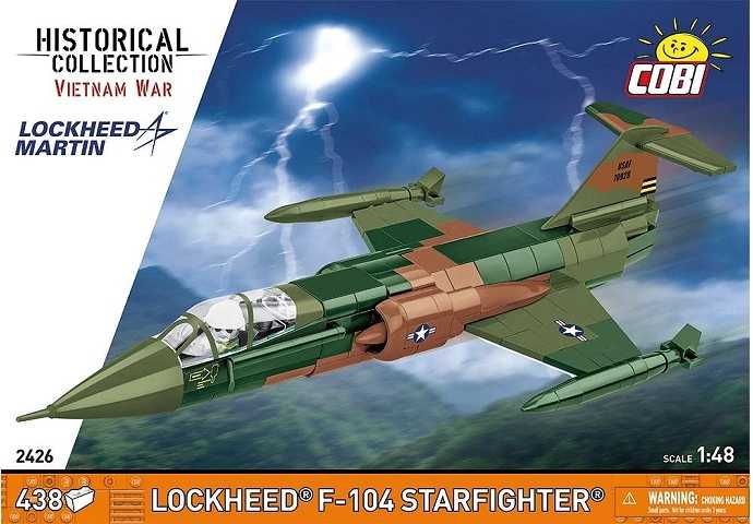 COBI HC VietnamWar LockheedF-104 Starf..430kl 2426