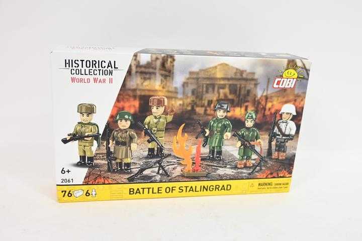 Cobi Klocki Stalingrado mūšis blokuoja 76 blokus