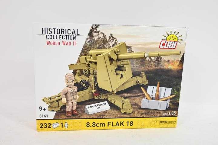 Cobi 8,8 cm skersmens neperšaunamos kaladėlės, 18 232 kaladėlės, 1:35