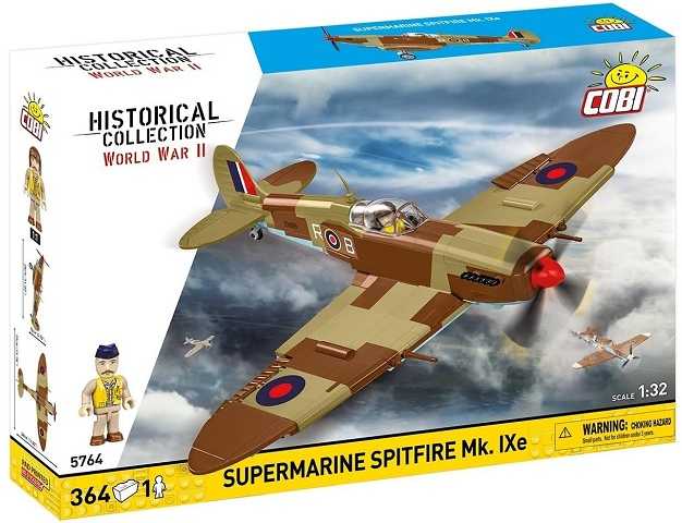 COBI 5764 blokai Supermarine Spitfire Mk. IXe