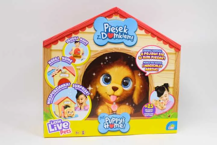 LITTLE LIVE PETS Interaktyvus rinkinys „Šuniuko namelis“