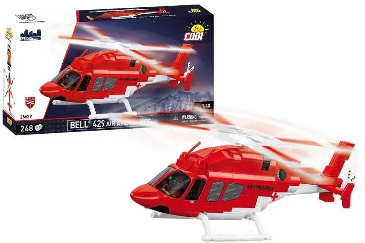 COBI Bell 429 Greitosios pagalbos sraigtasparnis, konstruktorius 1:48 248 det.