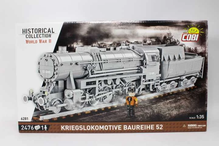 COBI TRAINS Kriegslokomotive Baureihe 52 2400 6281