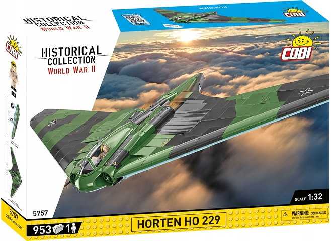 Konstruktorius Cobi Horten HO 229 lėktuvas 5757, 953 d.