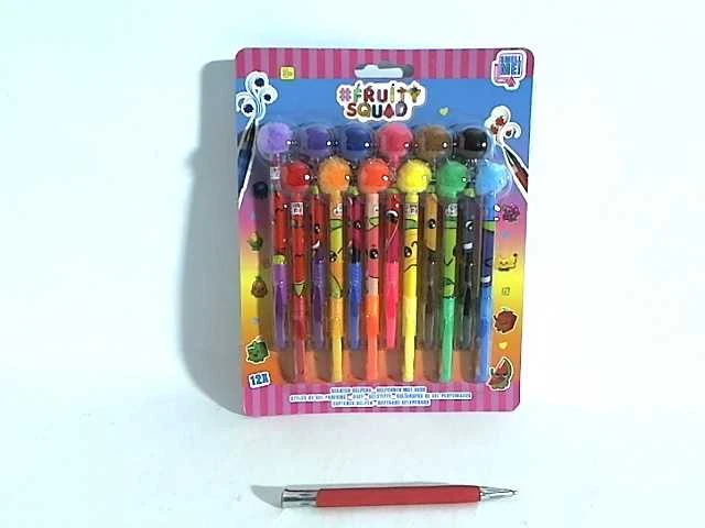 Create It Canenco Canenco Fruity Squad Kvepiantys geliniai rašikliai su pomponais