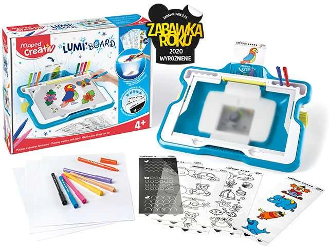 Maped Creativ Lumi Board - Šviečianti piešimo lenta, 0213