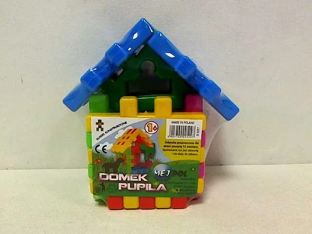 Vaflinės konstrukcinės kaladėlės Domek Pupila CZAKO 025227