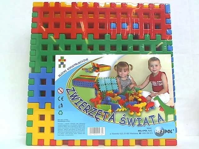 Czako „Tupiko Building Blocks“ pasaulio gyvūnai (25760)