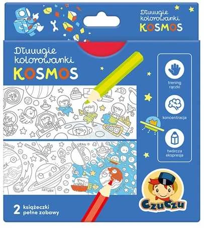 Czuczu Bright Junior Media Erdvė spalvinimo knygelė 2 vnt.CZU CZU 773968