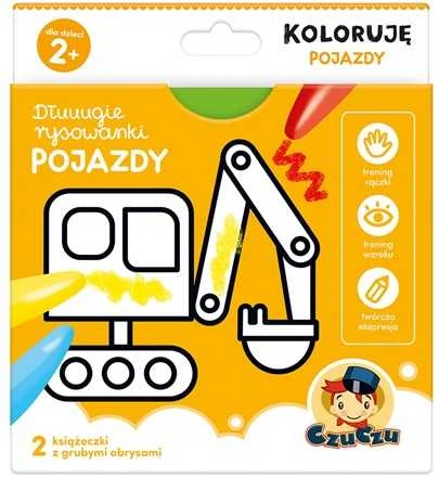 Czuczu Bright Junior Media Mokomoji knygelė Transporto priemonės CZU CZU 501065