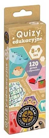 Dėlionė CzuCzu Xplore Team Quizy vaikams 8-9lat 73234