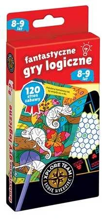Czuczu Logikos žaidimai vaikams 8-9 metų, spalvotas