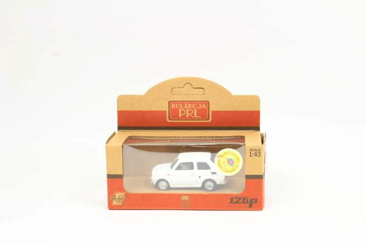 Daffi Važiuoklė PRL Fiat 126p balta
