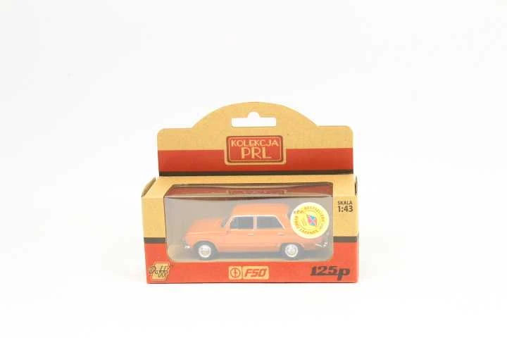 Daffi Carm Modeliukas 1:43, FIAT 125P PRL, rudos spalvos