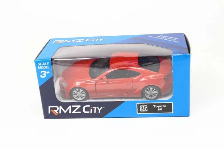 Daffi Toyota 86 raudona