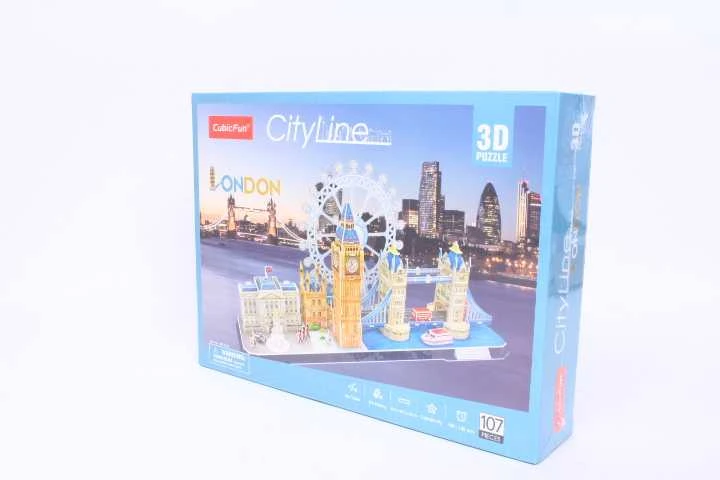 CUBICFUN 3D dėlionė „Londonas“