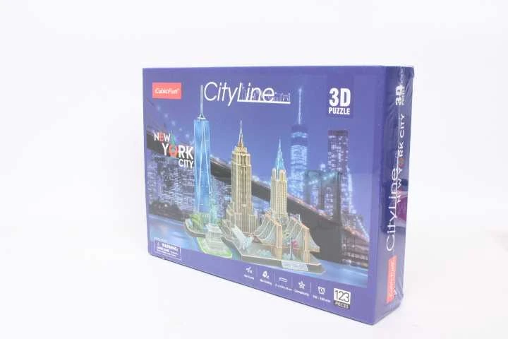 CUBICFUN 3D dėlionė „Niujorkas“