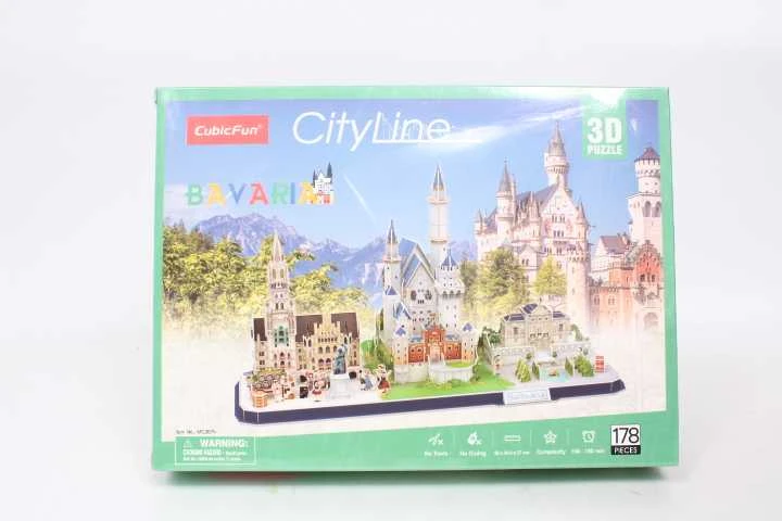 CUBICFUN 3D dėlionė „Bavarija“