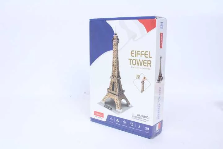 CUBICFUN 3D dėlionė „Eifelio bokštas“