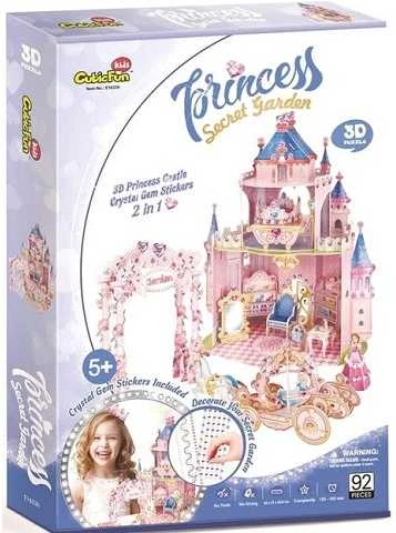 CUBICFUN 3D dėlionė - „Princesės slaptas sodas“