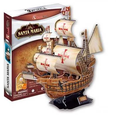 CubicFun 3D dėlionė Laivas „Santa Maria"