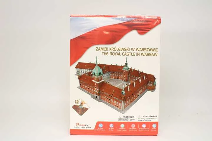 3D dėlionė Cubicfun karališkoji pilis Varšuvoje