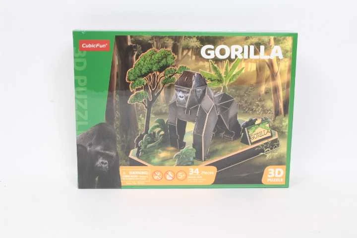Dėlionė CubicFun Dante Cubic Fun 3D galvosūkis Gyvūnai Gorilla 08592