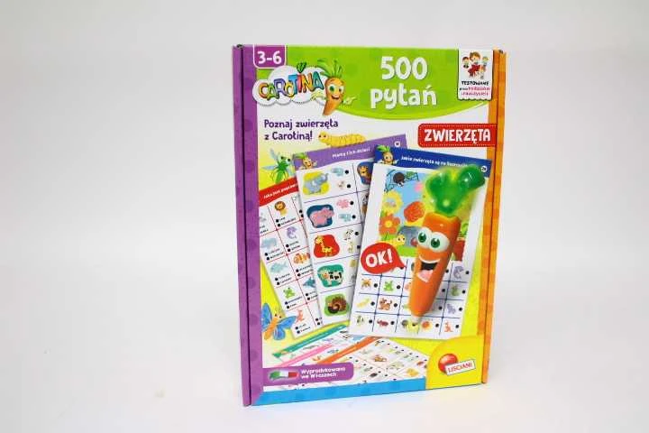Edukacinis žaidimas Dante Carotina Gyvūnai Lisciani, 01559, 30 d