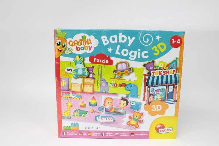 Dante Carotina Baby Logic 3D dėlionės žaislai 92543 LISCIANI