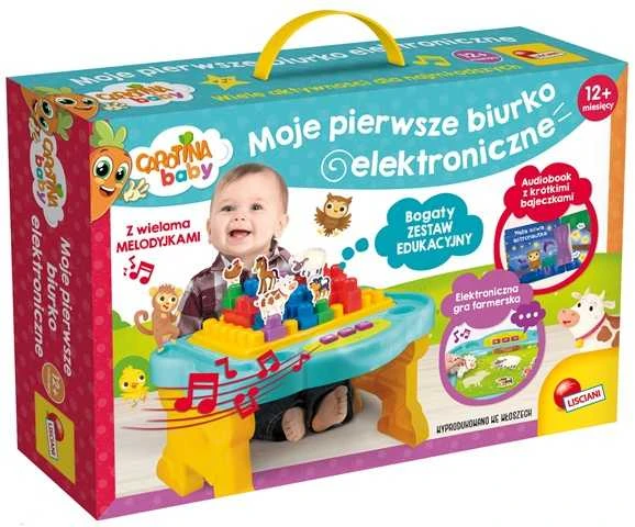Lisciani Elektroninis edukacinis stalas Carotina Baby vaikams