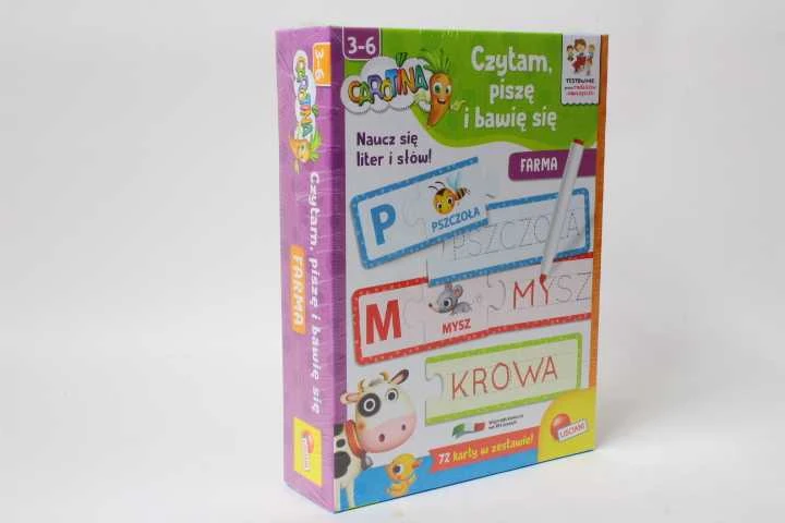 DANTE Lisciani CAROTINA - Žaidžiu, skaitau ir mokausi - Farma 86917