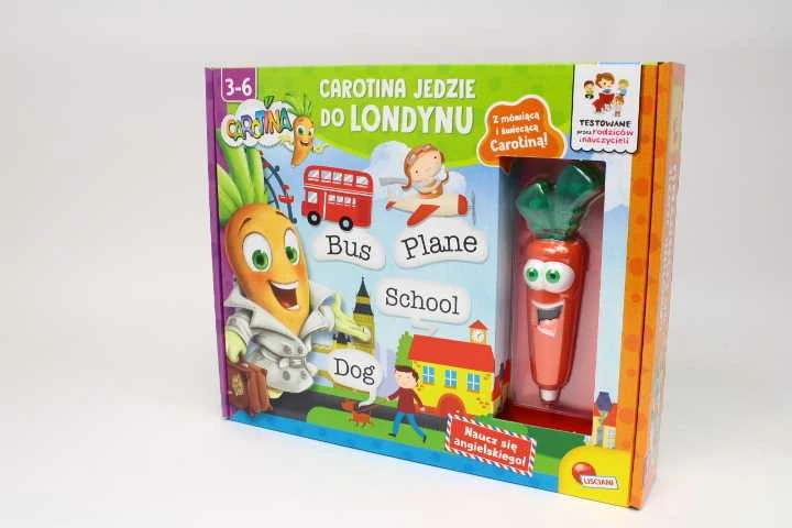 Lisciani LISCIANI CAROTINA VYKSTA Į LONDONĄ