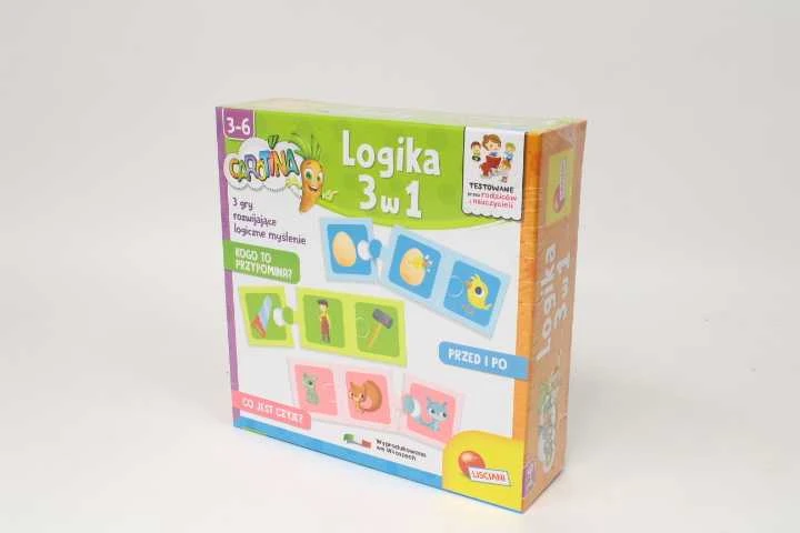 Lisciani Loginis žaidimas Carotina 3in1