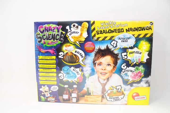 Kūrybinis Lisciani Mokslininko rinkinys Crazy Sciense