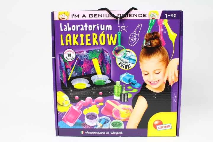 Nagų lakų kūrimo rinkinys Lisciani Genius Laboratorija